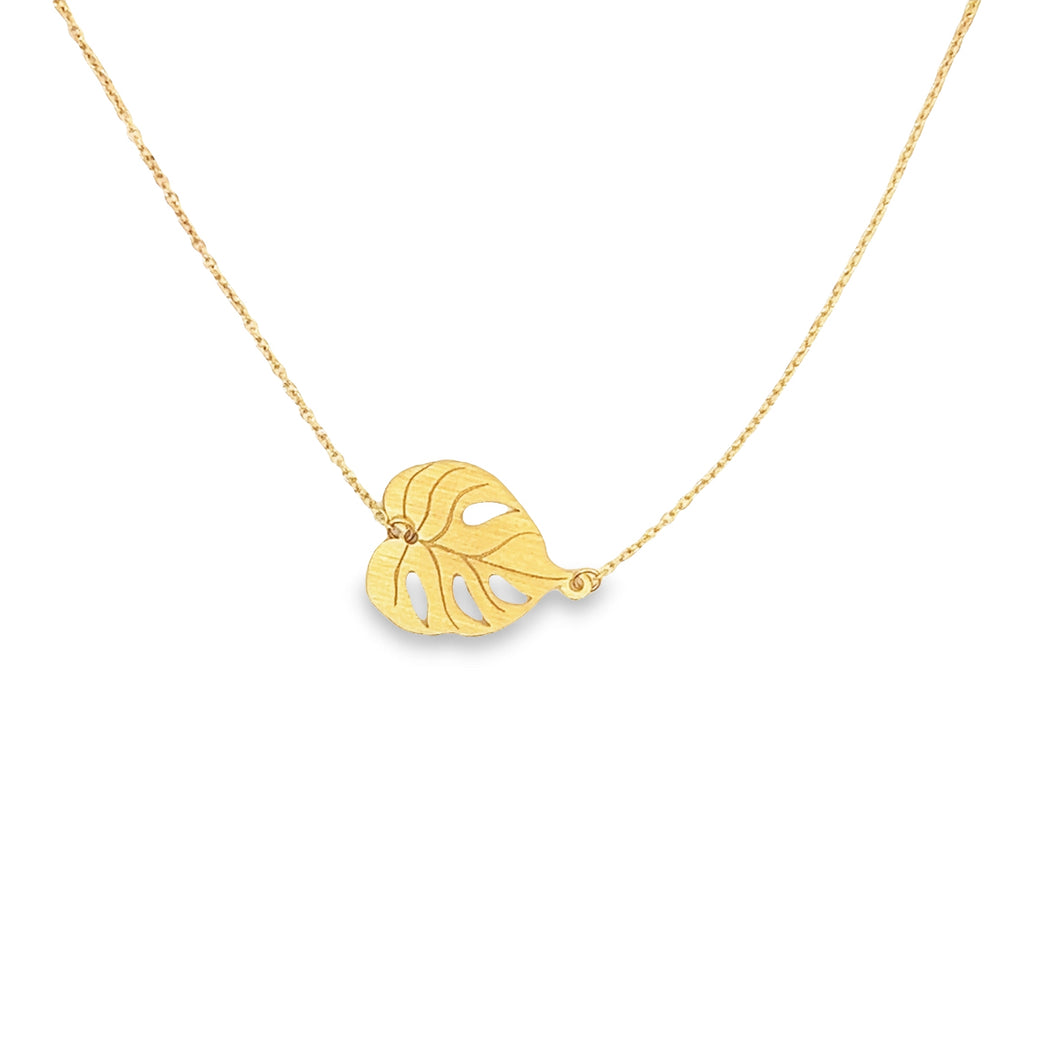 Collier mit Blatt 117.42.890